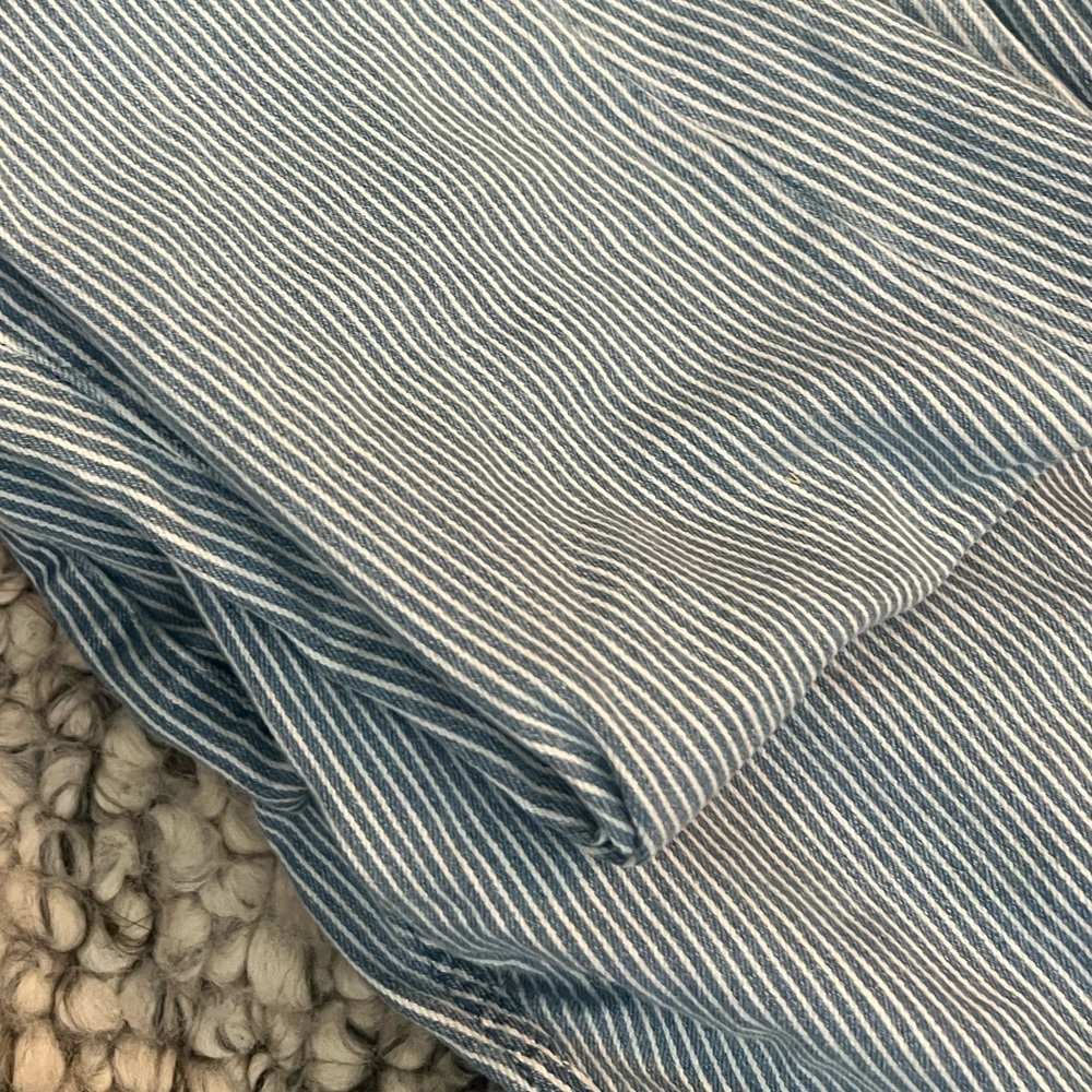 JORDACHE Pinstripe Overalls